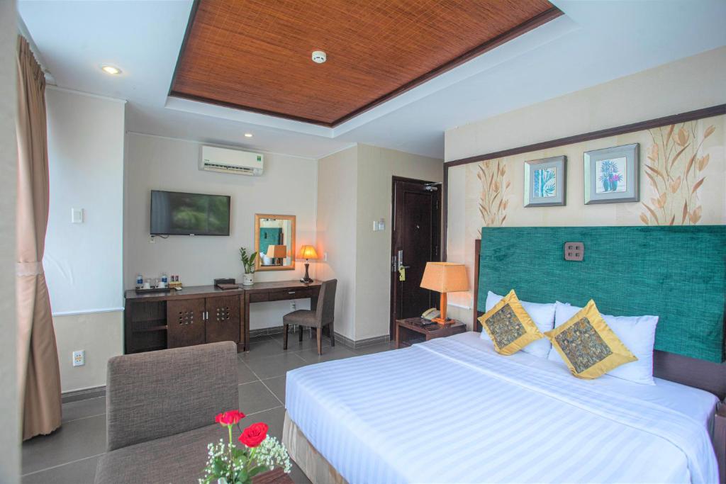 Phòng Premium Deluxe Giường đôi Nhìn ra Biển