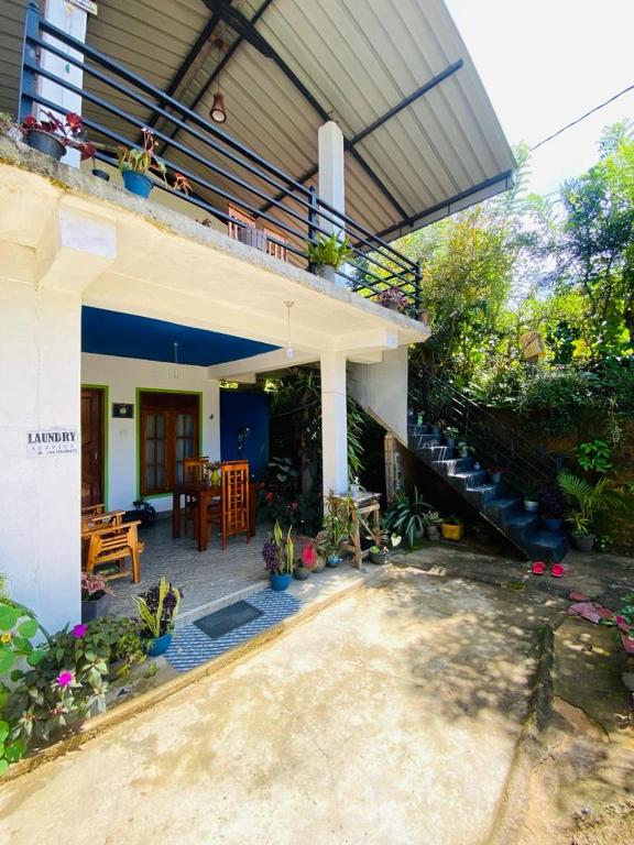 Balkón nebo terasa v ubytování Mellow Homestay