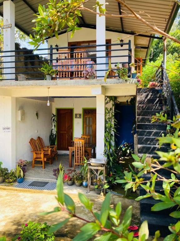 Zahrada ubytování Mellow Homestay
