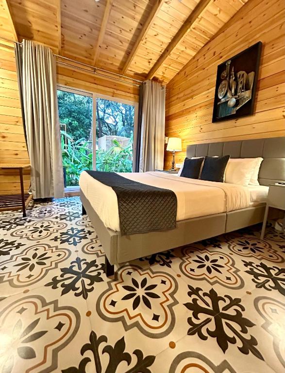 Posezení v ubytování Bedrock Boutique Hostel