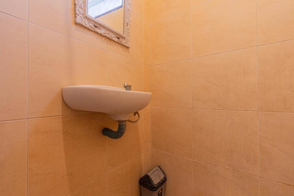 Koupelna v ubytování Homestay Lucu 2