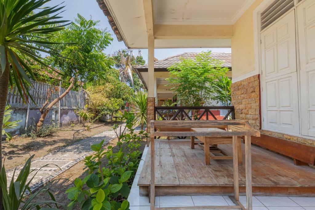 Balkón nebo terasa v ubytování Homestay Lucu 2