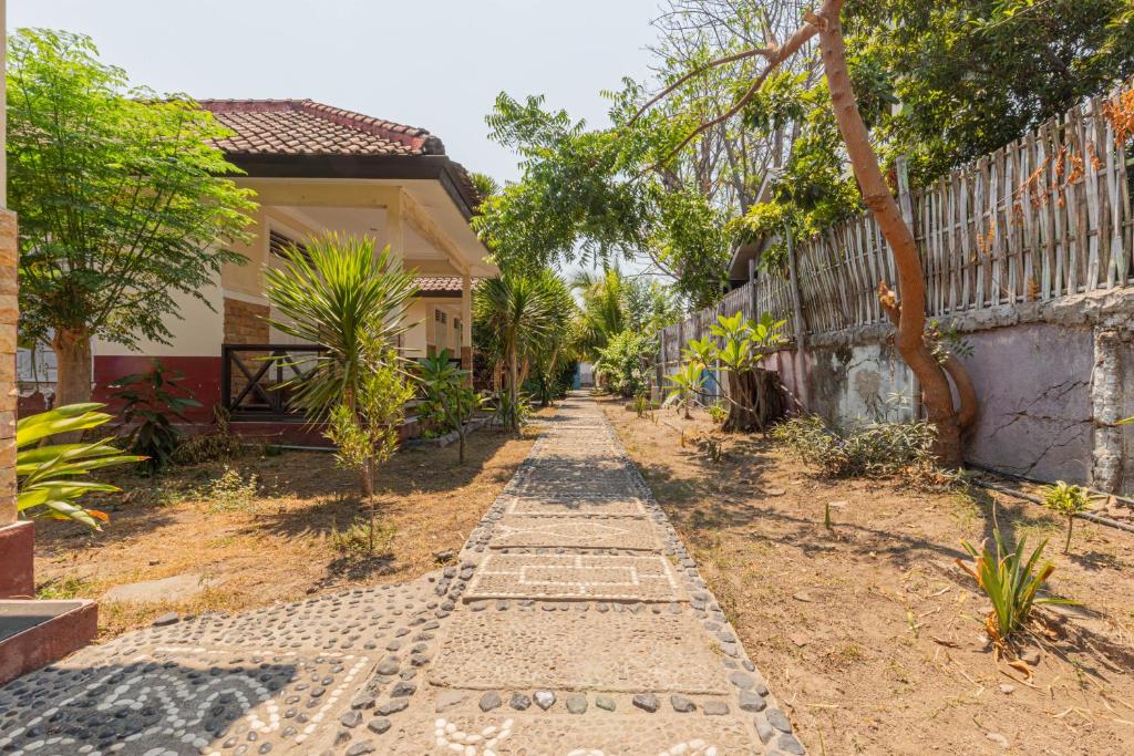 Zahrada ubytování Homestay Lucu 2