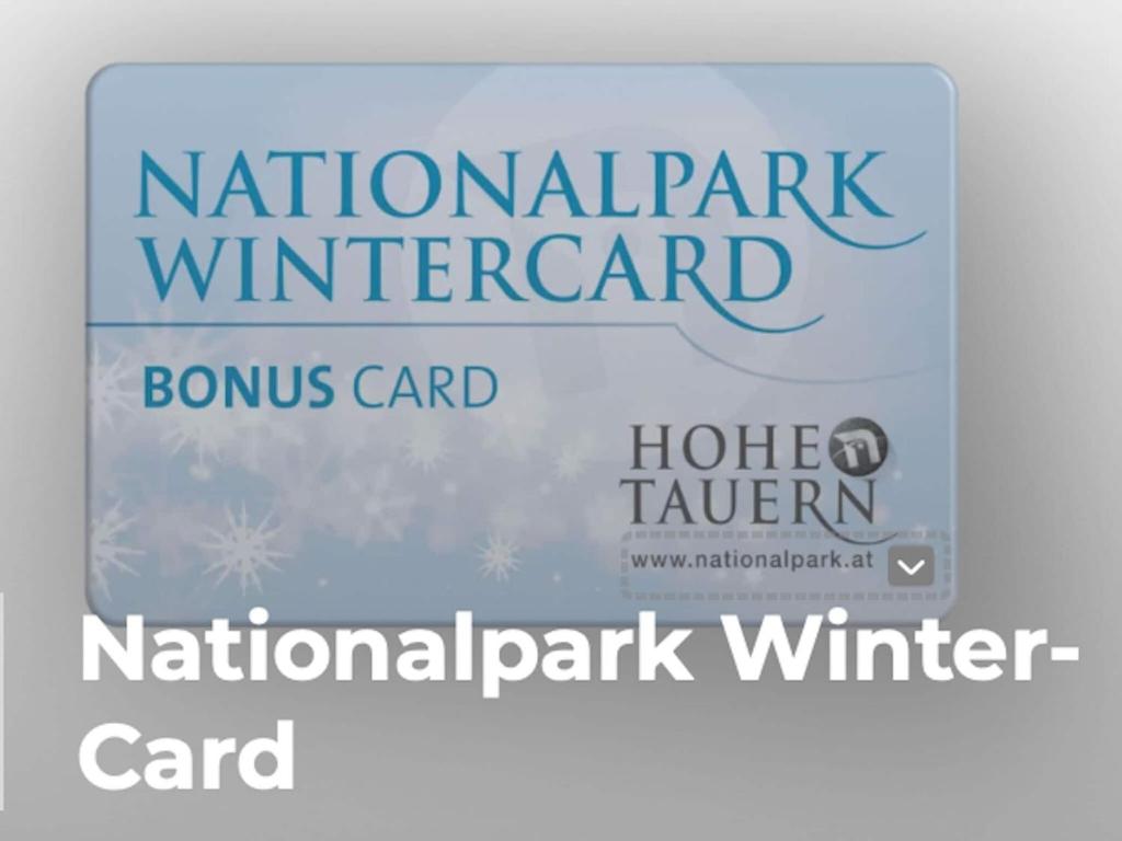 Holiday flat with National Park Card included v zimě