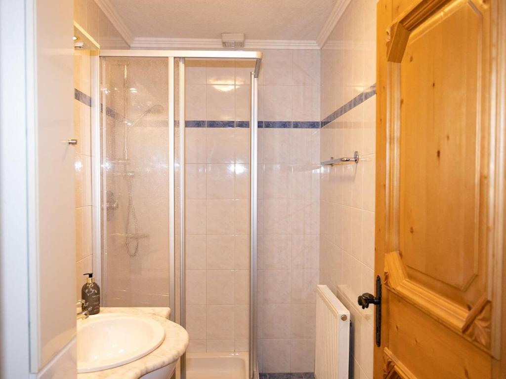 Koupelna v ubytování Holiday flat with National Park Card included
