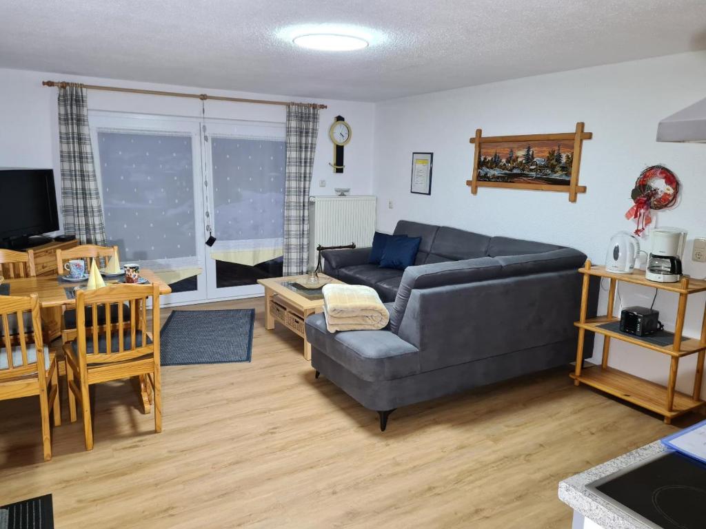 Posezení v ubytování Ferienwohnung Graf Konrad