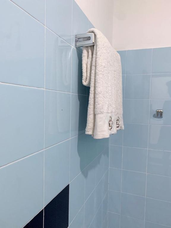 Koupelna v ubytování Manju Homestay