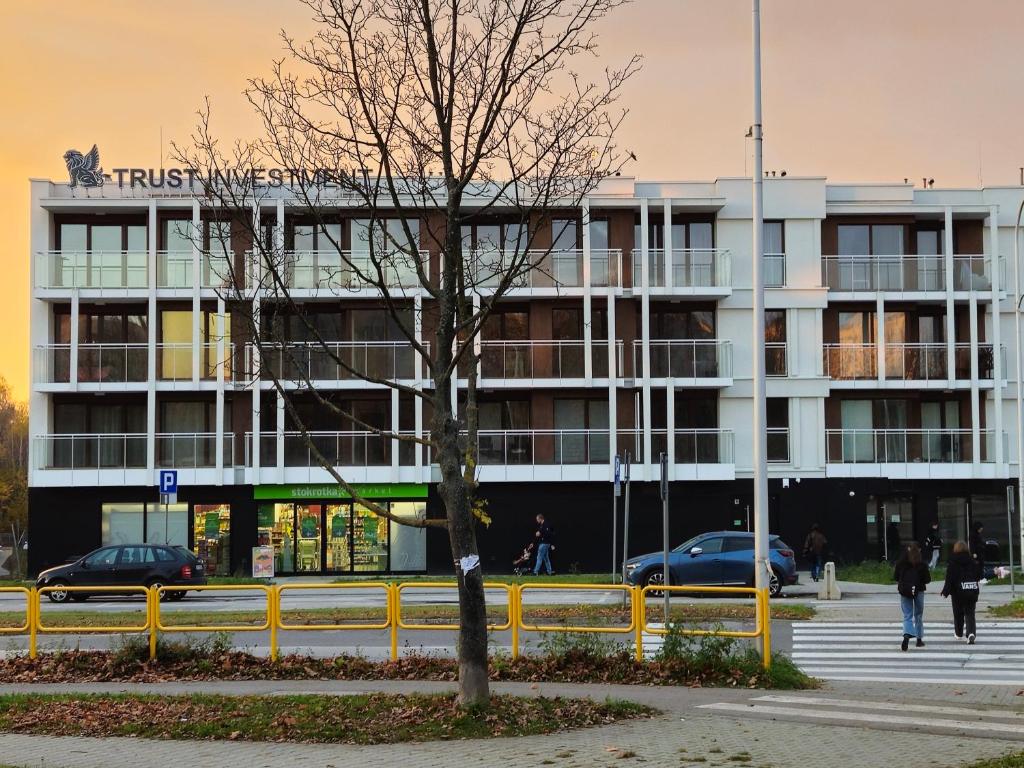 Budova, kde se apartmán nachází