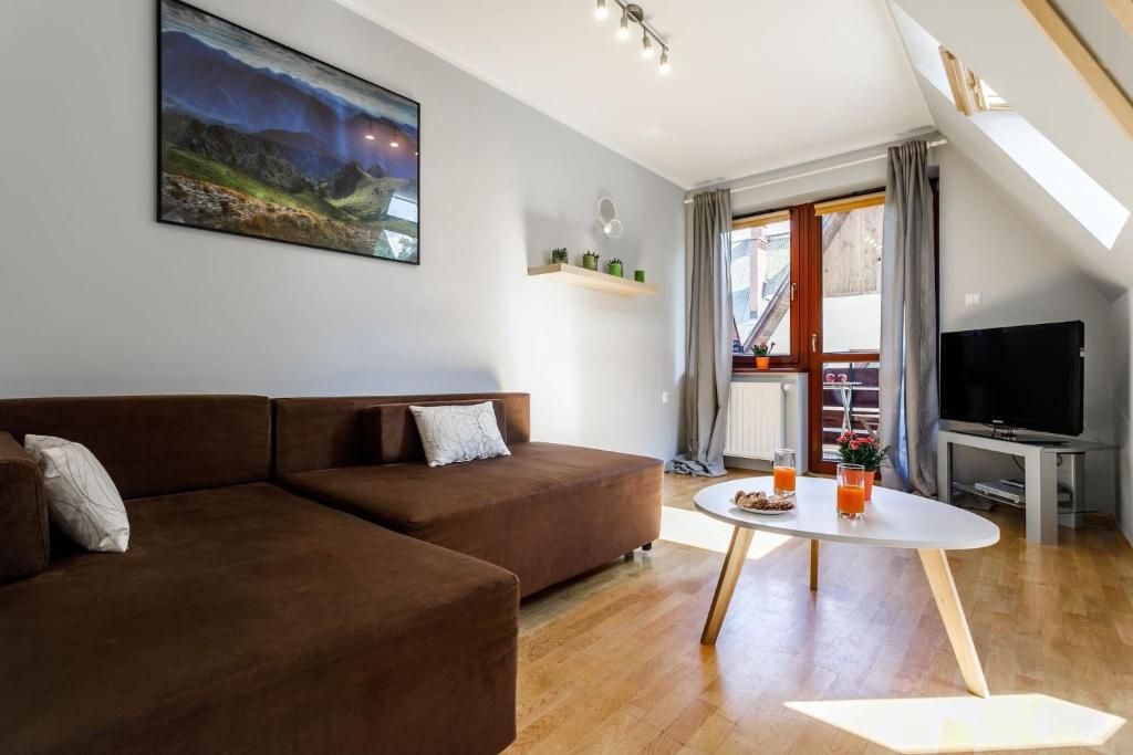 TV a/nebo společenská místnost v ubytování Rent like home - Bulwary II