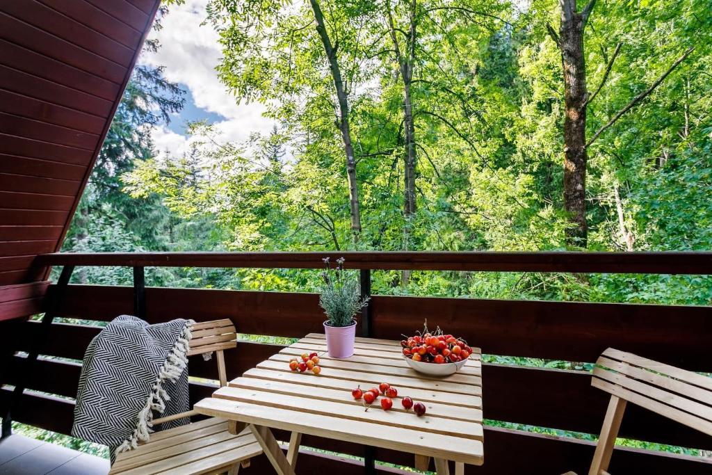 Balkón nebo terasa v ubytování Rent like home - Bulwary II