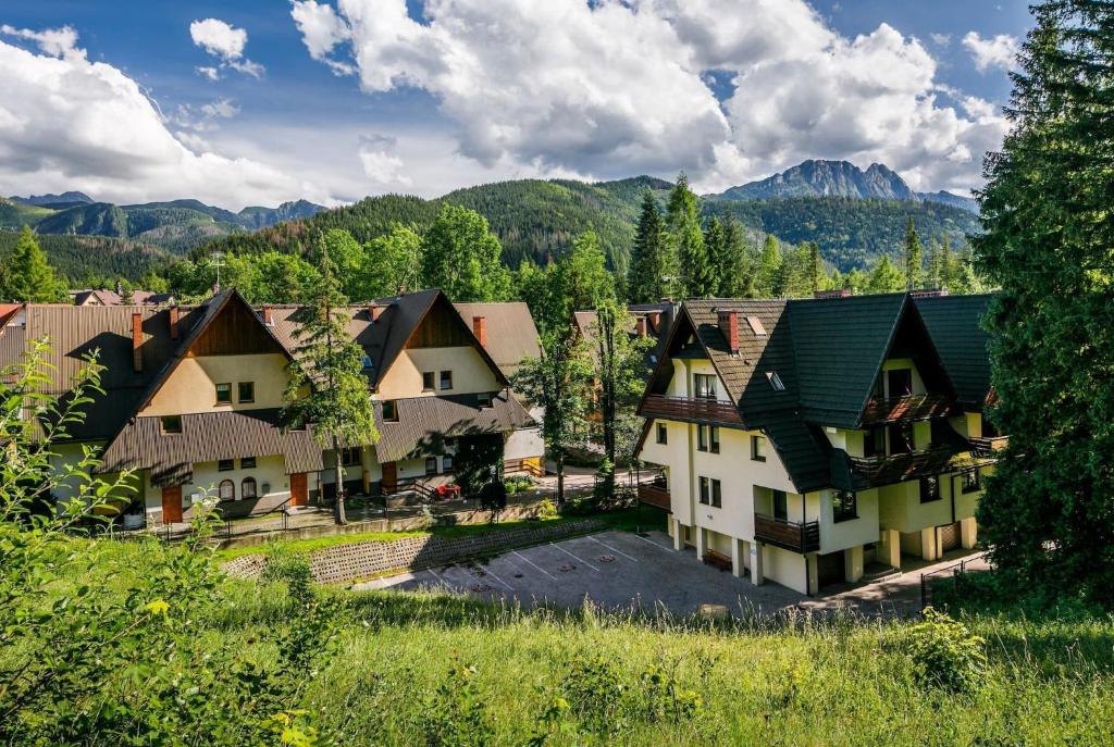 Nespecifikovaný výhled na hory nebo výhled na hory při pohledu z apartmánu