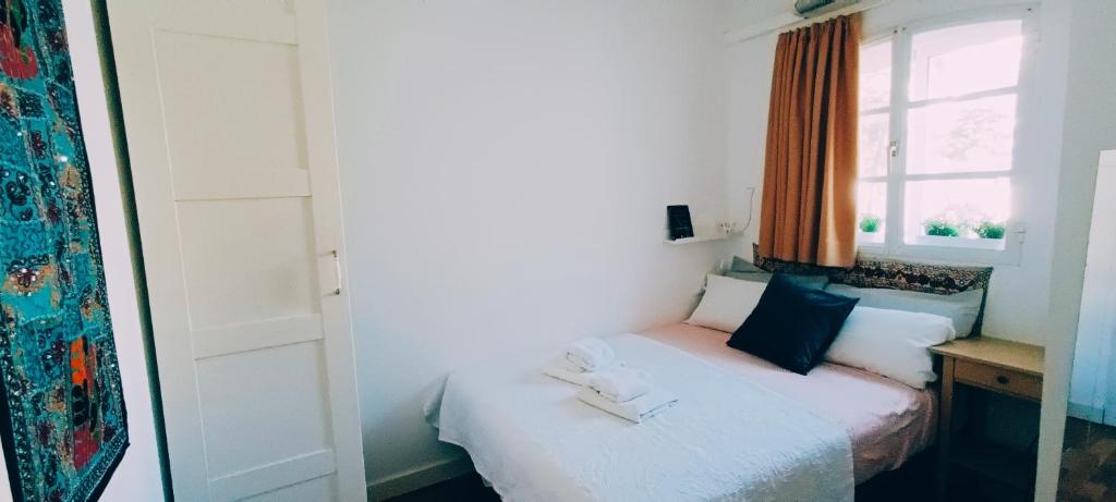 Posteľ alebo postele v izbe v ubytovaní BOLIVIA beach apartments