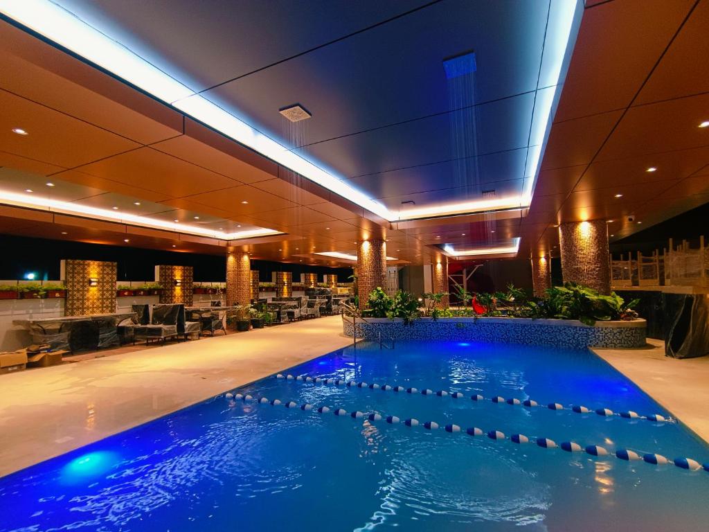 Bazén v ubytování Hotel Carmelita nebo v jeho okolí