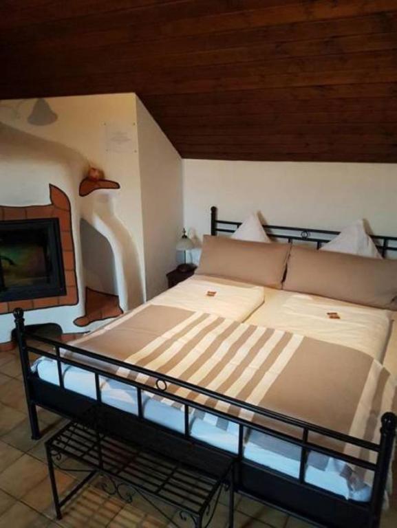 Postel nebo postele na pokoji v ubytování ST Michael Atrona GmbH