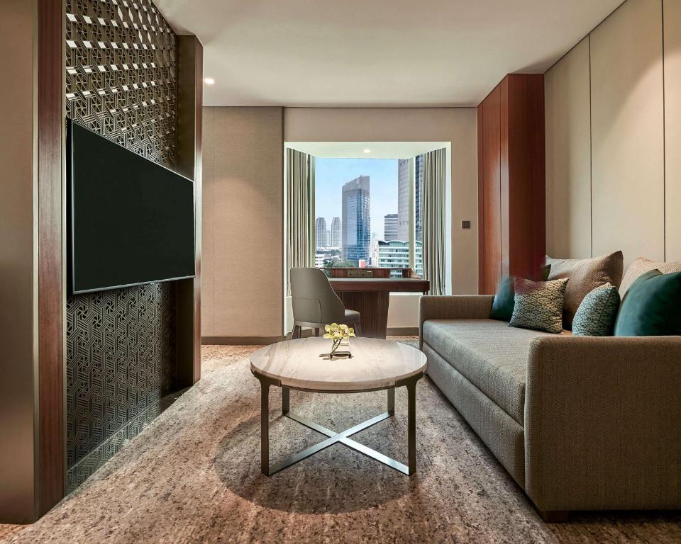 Posezení v ubytování Grand Hyatt Jakarta