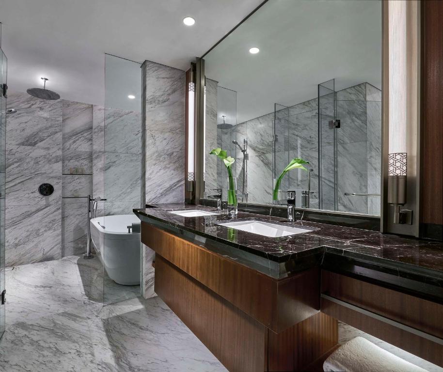 Koupelna v ubytování Grand Hyatt Jakarta