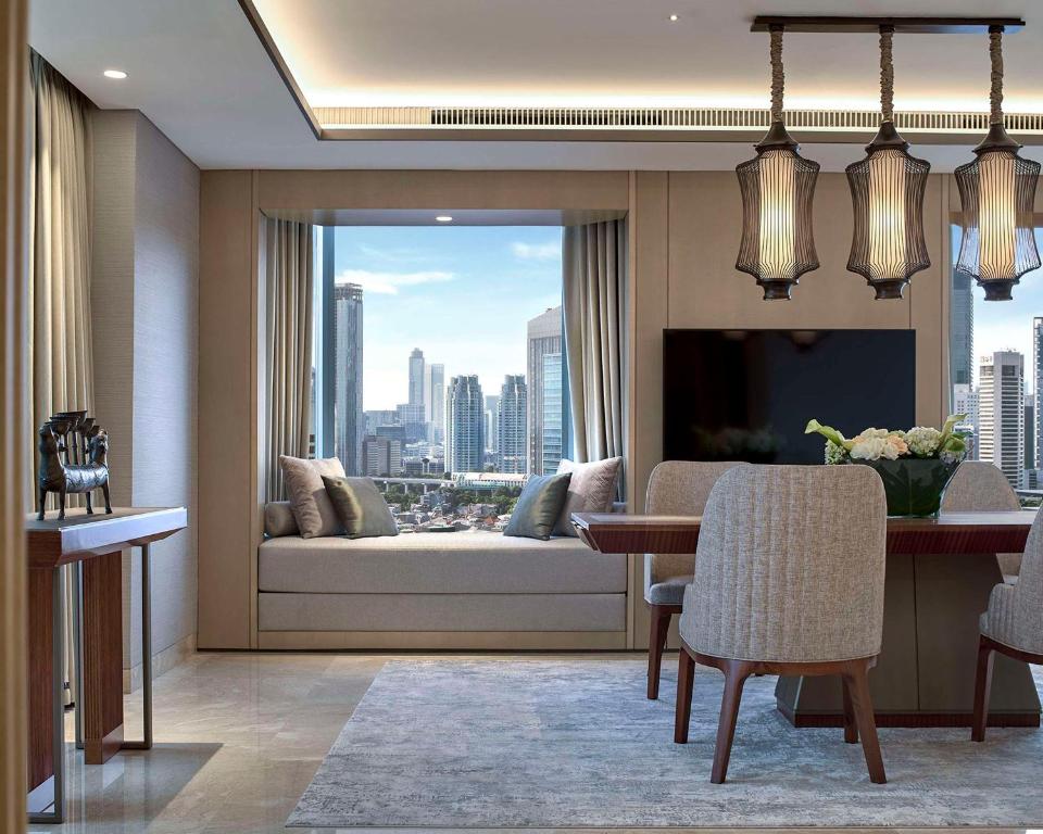 Posezení v ubytování Grand Hyatt Jakarta