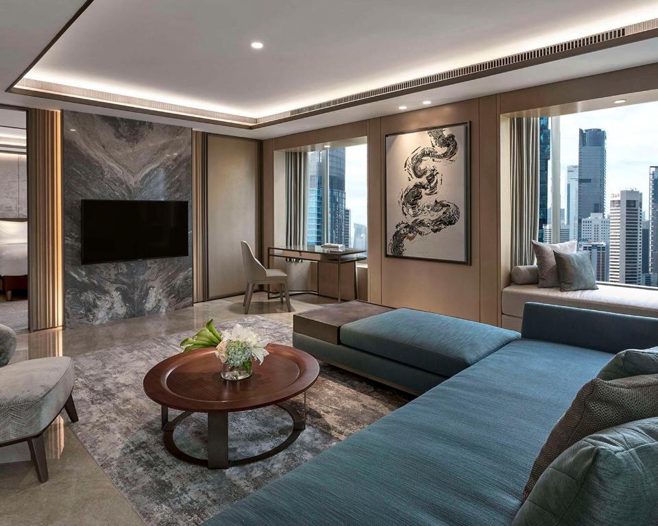 Posezení v ubytování Grand Hyatt Jakarta