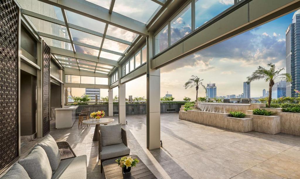 Posezení v ubytování Grand Hyatt Jakarta