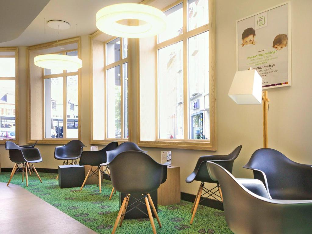 Posezení v ubytování ibis Styles Moulins Centre