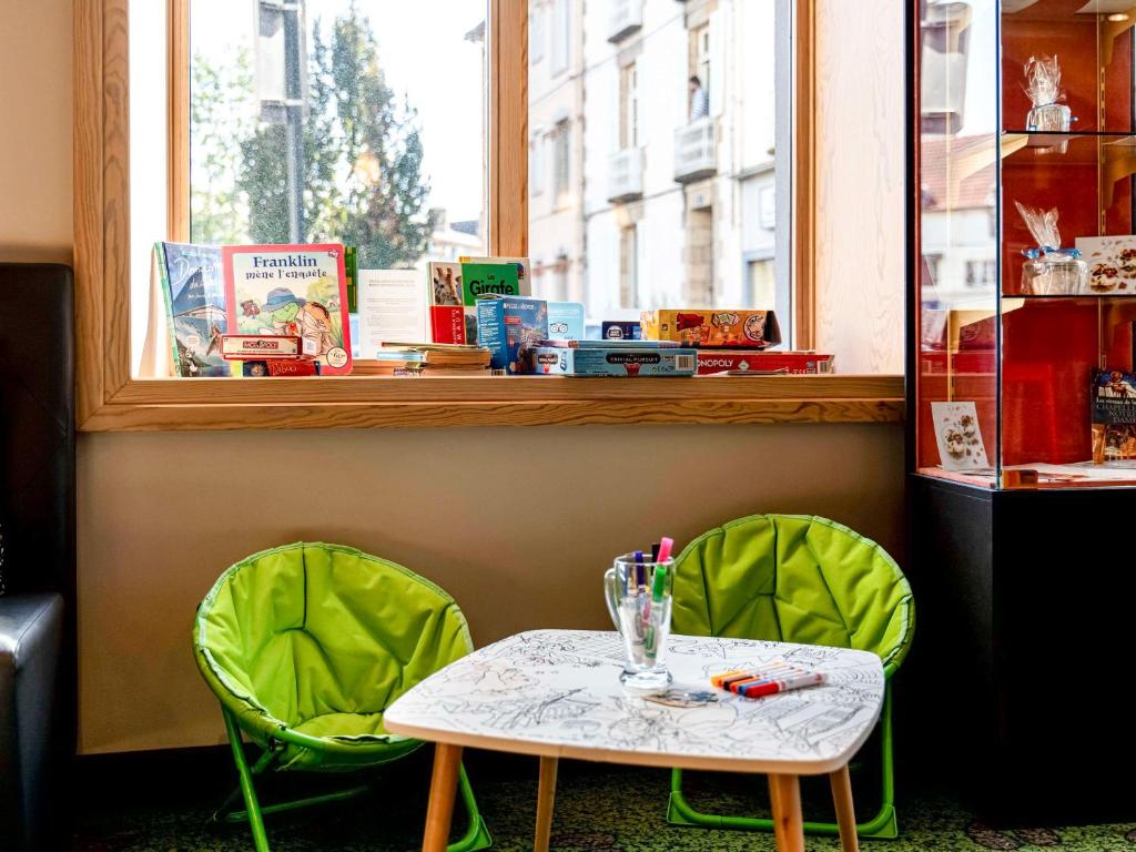 Posezení v ubytování ibis Styles Moulins Centre