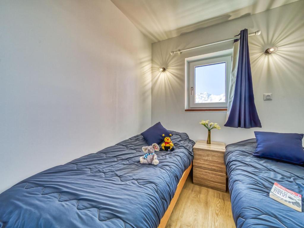 Postel nebo postele na pokoji v ubytování Apartment Altineige-6 by Interhome