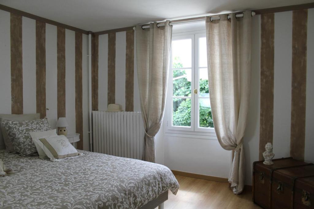 Chambres à la maison Hermitage - Viervoudige Kamer Met Uitzicht Op De Tuin
