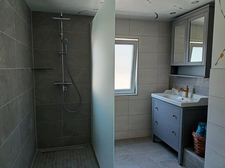 Koupelna v ubytování Ferienhaus Südschwarzwald
