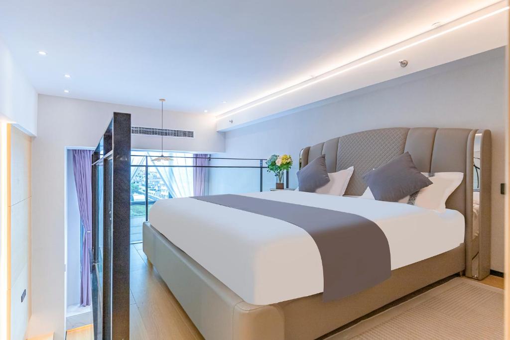 Kunming Dianchi Mideel International Apartment - South Asian Style Fuhai Metro - Salle Jumelle D'affaires