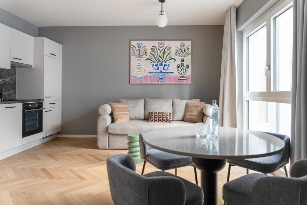 
1 Bedroom Apartment with Sofa Bed and AC
