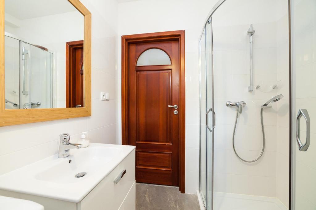 Kúpeľňa v ubytovaní Apartament Parkowy by RENT4YOU