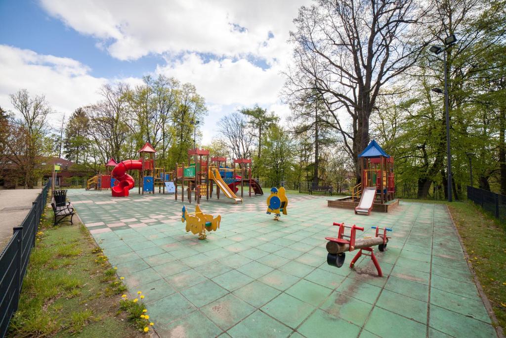 Detský kútik v ubytovaní Apartament Parkowy by RENT4YOU