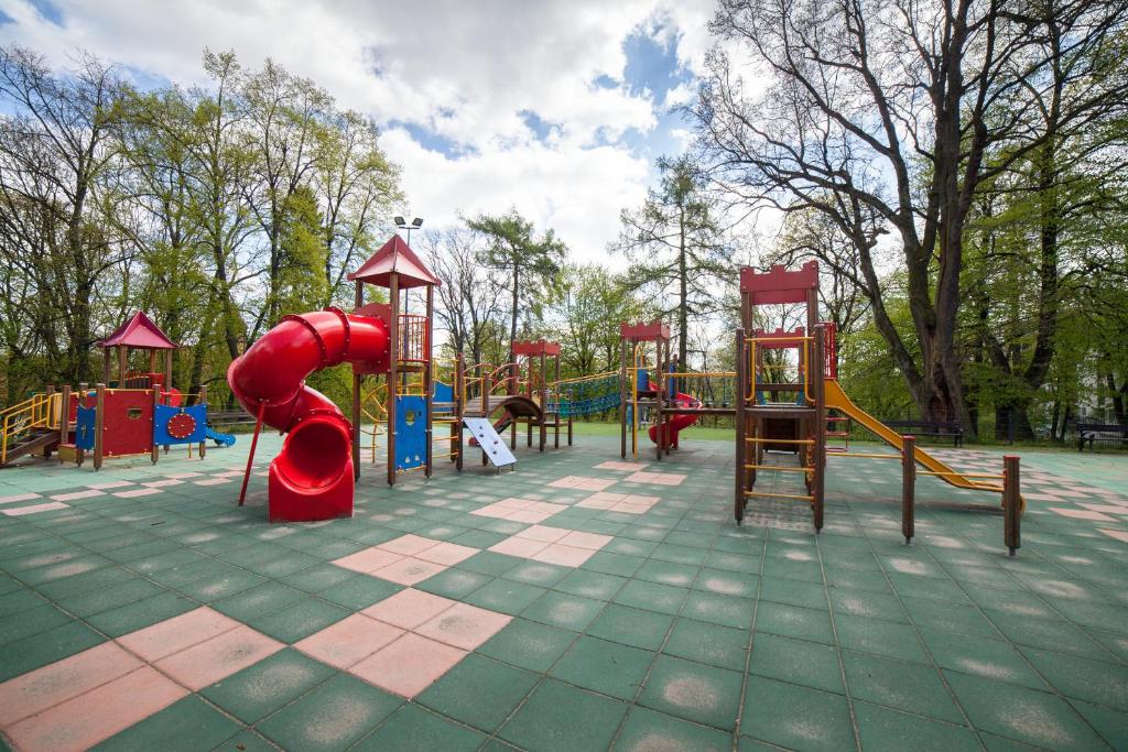 Detský kútik v ubytovaní Apartament Parkowy by RENT4YOU