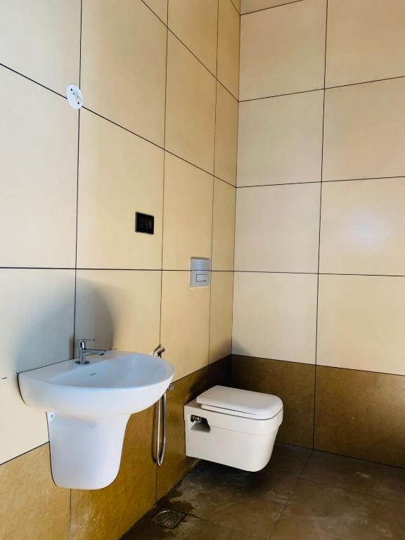 Koupelna v ubytování ELZAS FORT iNN