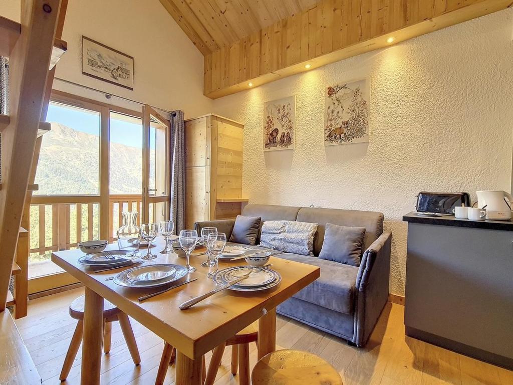 Appartement fonctionnel proche pistes, balcon, vue magnifique - FR-1-688-39 - Housity