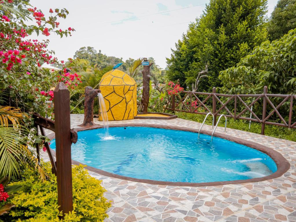 Bassein majutusasutuses Finca Hotel Rios Claros või selle lähedal