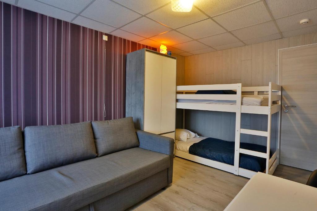 Postel nebo postele na pokoji v ubytování Chez Phil