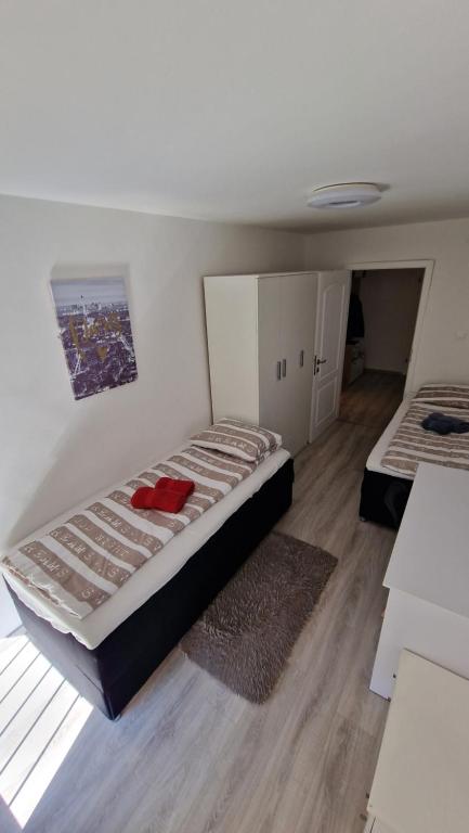 Posteľ alebo postele v izbe v ubytovaní Apartment Budin 2, Rijeka center