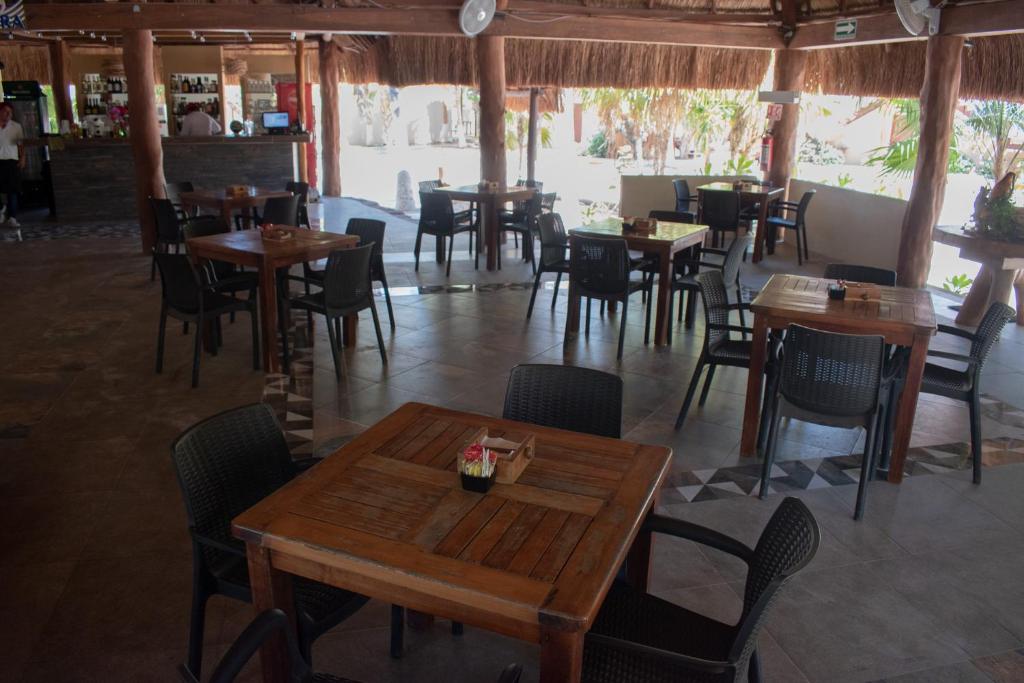 Restaurace v ubytování Tecnohotel Beach