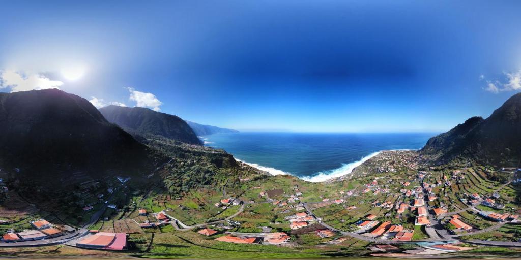 Paisagem natural perto da casa de férias