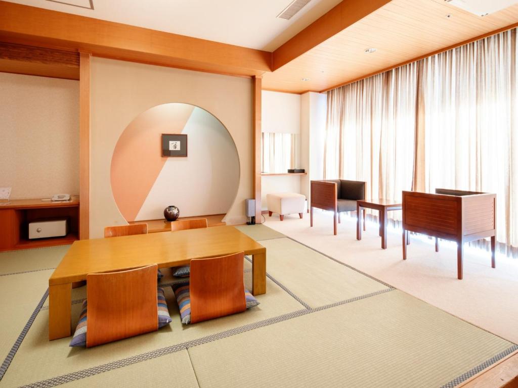 Khu vực ghế ngồi tại TennenOnsen Hinatanoyado Nichinan Miyazaki - Vacation STAY 18643v