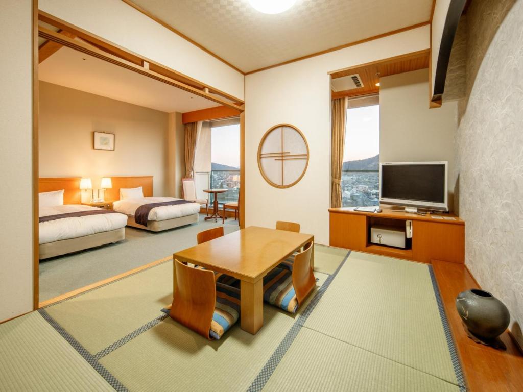Posezení v ubytování TennenOnsen Hinatanoyado Nichinan Miyazaki - Vacation STAY 18651v