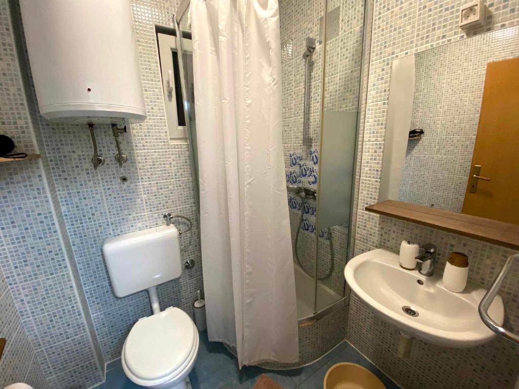 Kúpeľňa v ubytovaní Super Horizont -FREE PARKING AND JACCUZZI