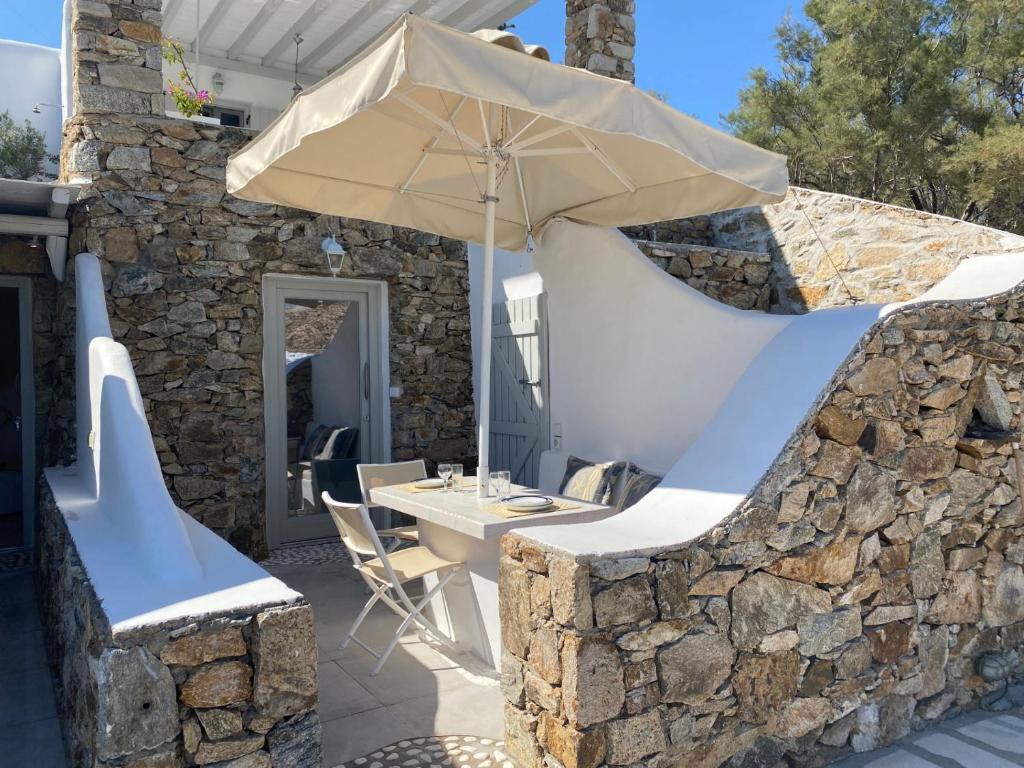 A patio or other outdoor area at Rineia Complex by Live&Travel