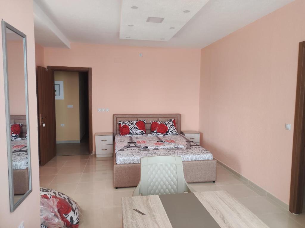 Krevet ili kreveti u jedinici u okviru objekta Grandino Mne rooms&apart