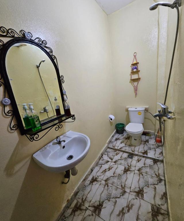 Koupelna v ubytování marrakesh riad