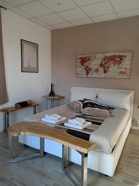 Posezení v ubytování B&B VALCHISONE