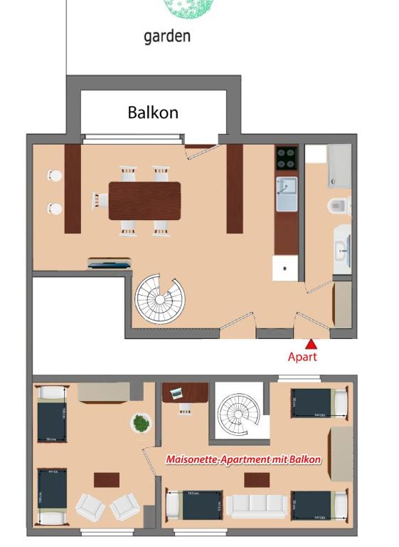 Golden Apartments - Appartamento Duplex