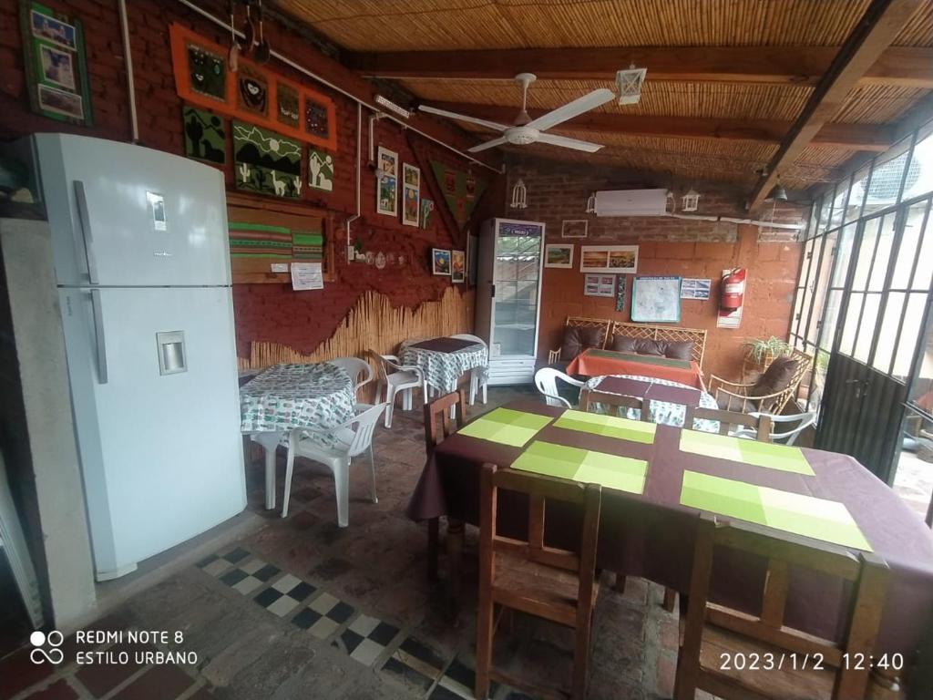 Kuchyň nebo kuchyňský kout v ubytování EL ZAGUAN ANEXO I