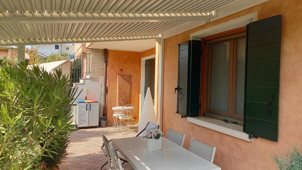 Balkon lub taras w obiekcie Casarelax